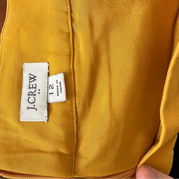 J. Crew Pleated Skirt - Mustard - Picture 2 of 2
